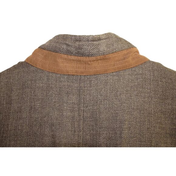 Cutter & Buck Men's XL Reversible Tweed & Quilted Preston Vest Classic - Picture 7 of 10